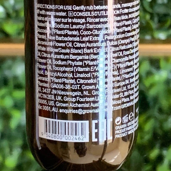 Grown Alchemist Gentle Gel Facial Cleanser NEW Mini Travel - Picture 6 of 7